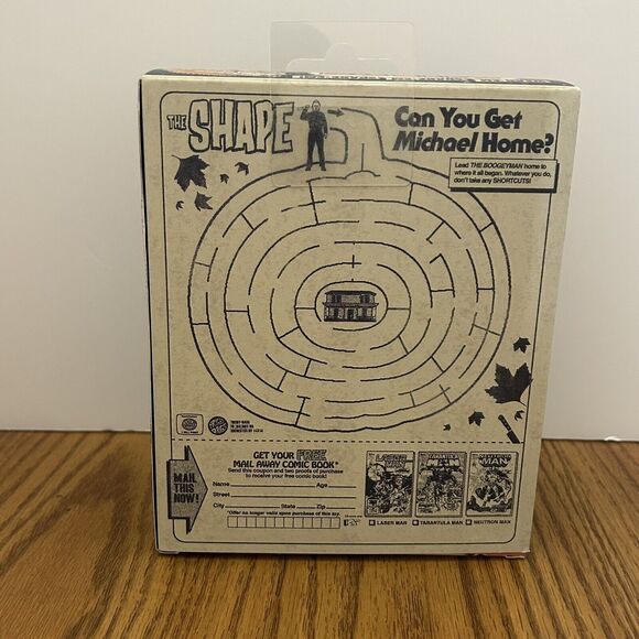 Halloween Michael Myers The Shape Fright Rags Horror Collectible Mini Mask - Picture 3 of 6